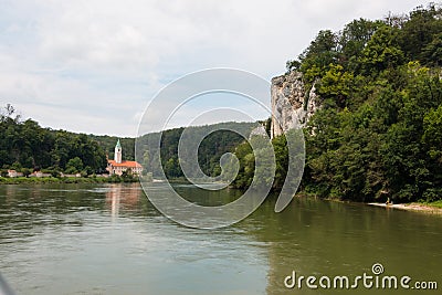 Donaudurchbruch in Bavaria Stock Photo