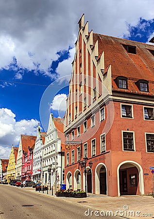 Donauworth, Germany. Editorial Stock Photo