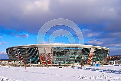 Donbass arena stadium Editorial Stock Photo