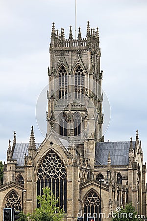 Doncaster Minster Stock Photo