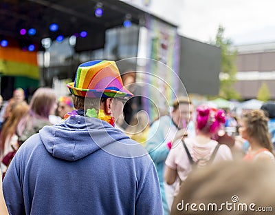 Doncaster Pride 19 Aug 2017 LGBT Festival Editorial Stock Photo