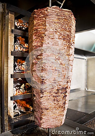 Doner Kebab Stock Photo