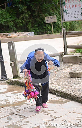 ethnic minority woman Editorial Stock Photo