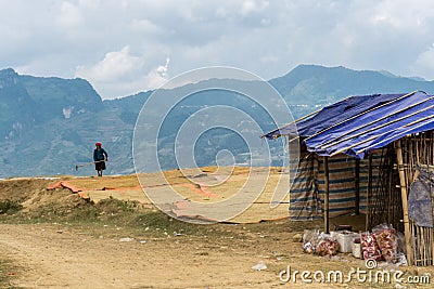 Van (Ha Giang),Vietnam Editorial Stock Photo