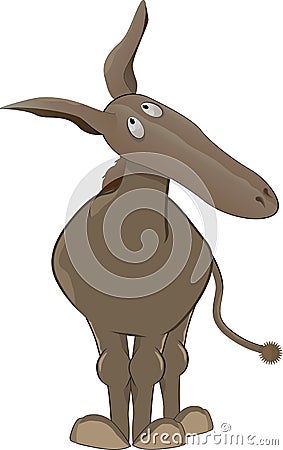 Donkey Vector Illustration