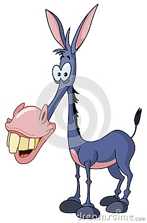 Donkey Vector Illustration