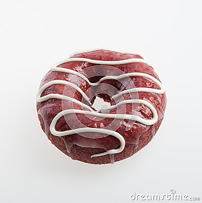 donut or fresh donut on a background. Stock Photo