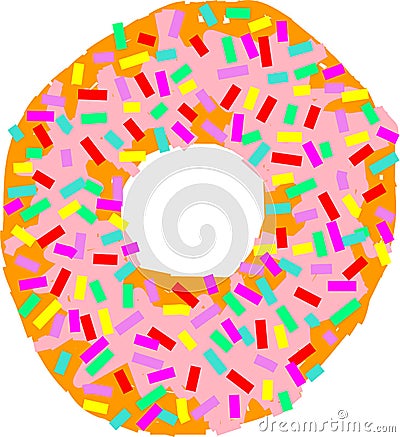 Donut Vector Illustration