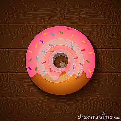 Donut Vector Illustration