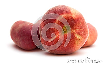 Donut peaches Stock Photo