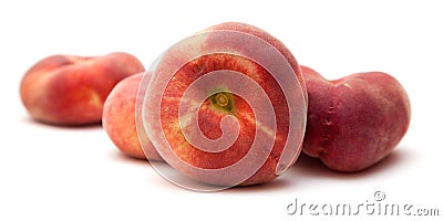 Donut peaches Stock Photo