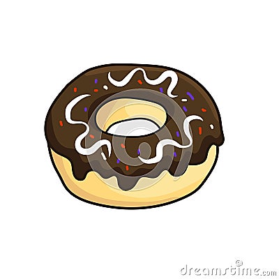 Donut vector illustration Vector Illustration