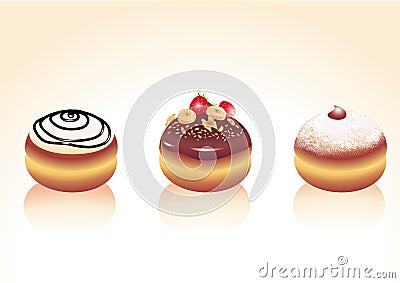 Donuts Vector Illustration