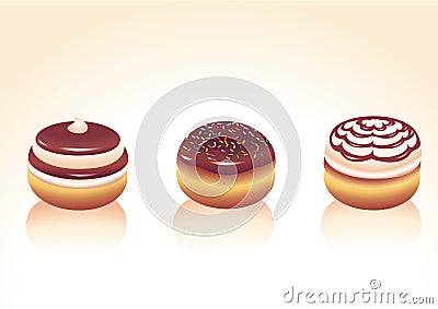 Donuts Vector Illustration