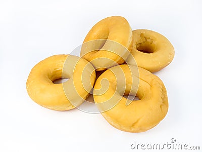 Donuts isolated Stock Photo