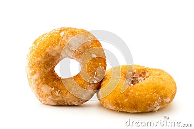 Donuts isolated on white Stock Photo