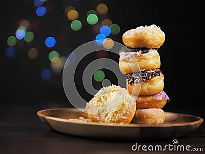 Donuts varian flavor cake Stock Photo