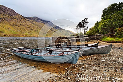 Doo Lough Stock Photo