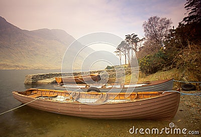 Doo Lough Stock Photo