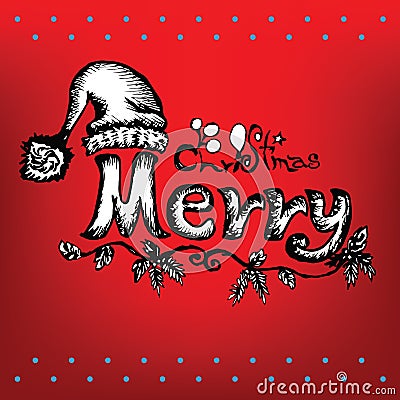 Doodles Christmas Vector Illustration