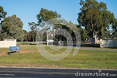 Dookie Campus of the University of Melbourne. Editorial Stock Photo