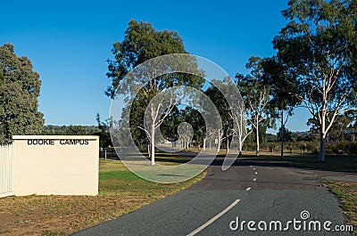 Dookie Campus of the University of Melbourne. Editorial Stock Photo