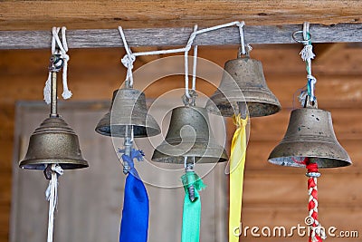 Door bells Stock Photo