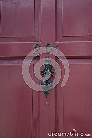 201 Door Furniture Stock Photo