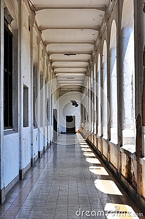 Doors and Hallways Building Stock Photo