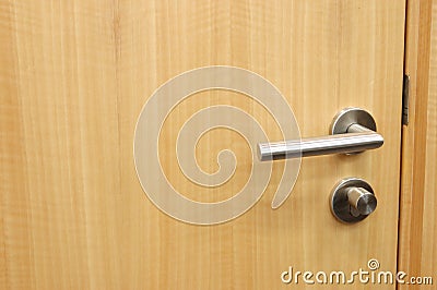 Door handle Stock Photo