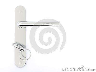 Door handle Stock Photo