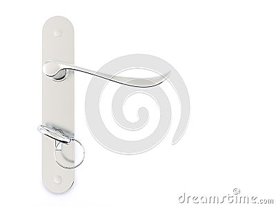 Door handle Stock Photo