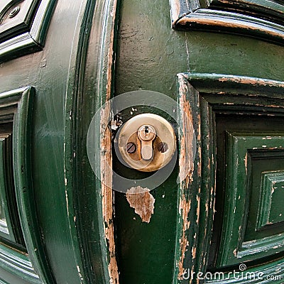 Door lock Stock Photo