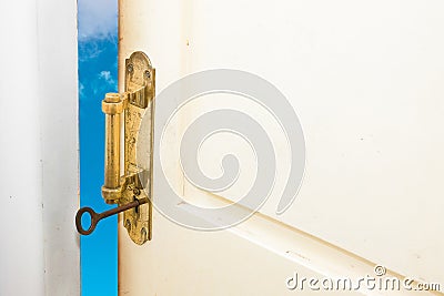 Door to better life Stock Photo