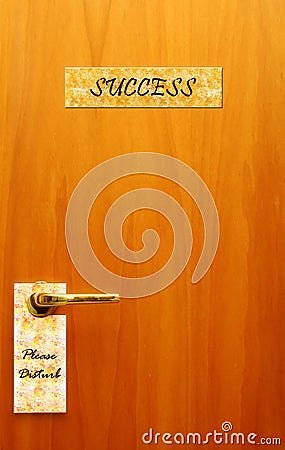 Door to success Stock Photo