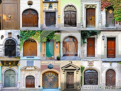 doors Stock Photo