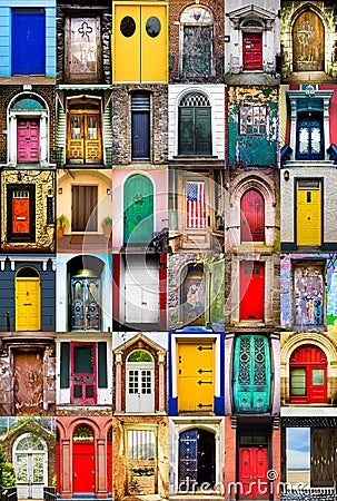 Doors Stock Photo