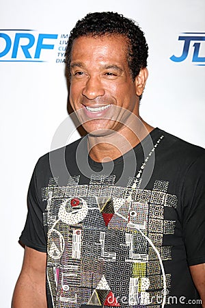 Dorian Gregory arrives at the JDRF's 9th Annual Gala Editorial Stock Photo