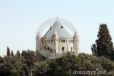 Dormition Church, Jerusalem Stock Photo