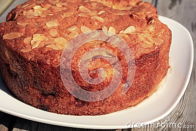 Dorset apple cake Stock Photo