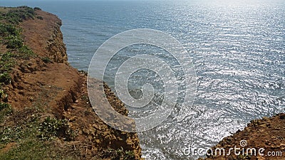 Dorset cliffs , view in sunny day. Stock Photo