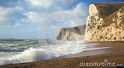 Dorset coast Stock Photo