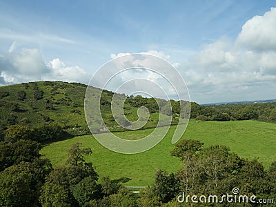 The Dorset landscape Stock Photo