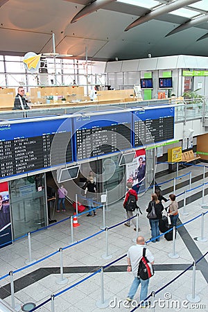 Dortmund Airport, Germany Editorial Stock Photo