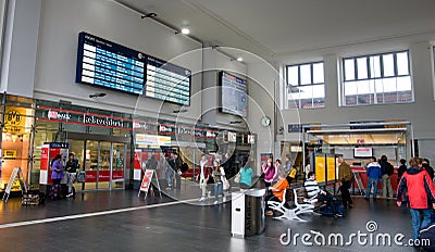 Dortmund Central station Editorial Stock Photo