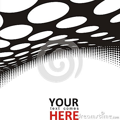 Dot background Vector Illustration