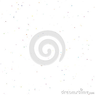 Dots and circles random pattern. Scattered specks, fleckkles. Pointillist, pointillism abstract design backgrond Vector Illustration