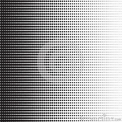 Dots Halftone Pattern Vector Illustration