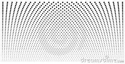 Dotted background. Vector pattern Vector Illustration