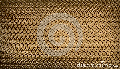Dotted Golden Texture Stock Photo
